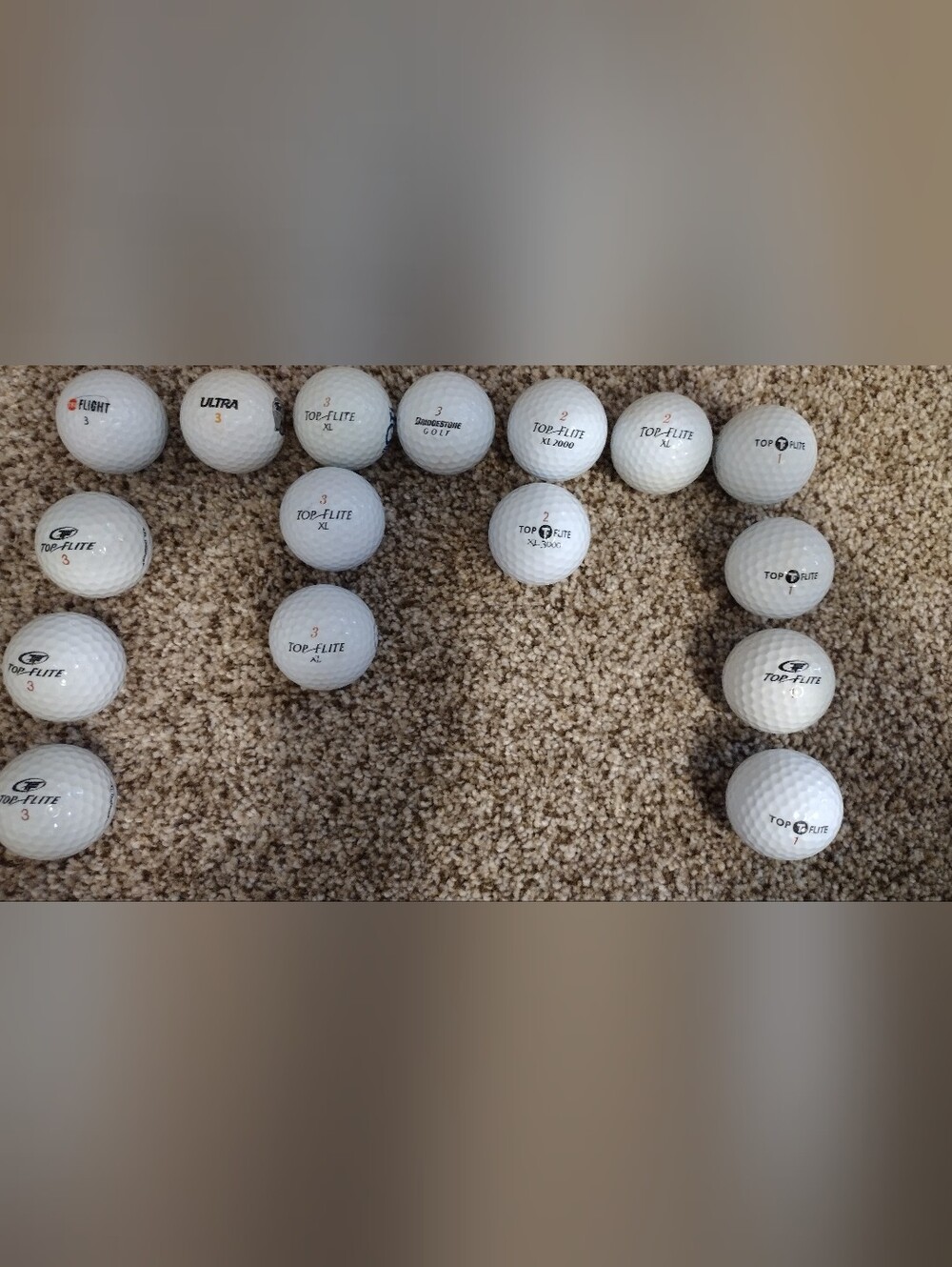 Assorted Golf Balls